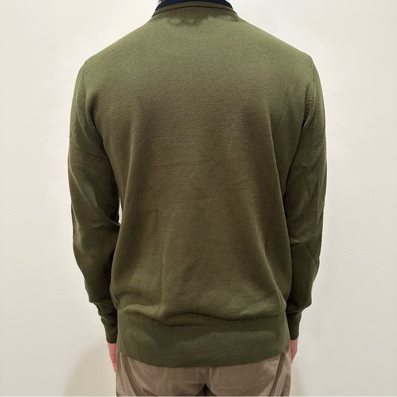 Bonobos Olive Green Men's Sweater - Picture 2 of 3
